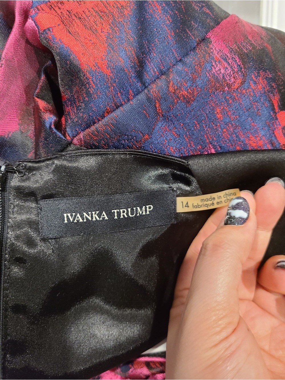Ivanka Trump Floral Midi Dress - Picture 3 of 4